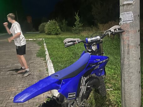 2023 Yamaha YZ125, синий, 700000 рублей, вид 3