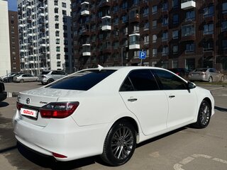 2016 Toyota Camry US Market VII (XV50) Рестайлинг, белый, 1800000 рублей, вид 4