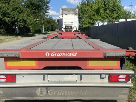 2023 Grunwald Полуприцеп контейнеровоз, красный, 2890000 рублей, вид 3