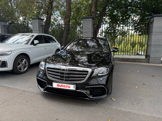2017 Mercedes-Benz S-Класс AMG 63 AMG Long III (W222, C217) Рестайлинг, чёрный, 7500000 рублей, вид 1
