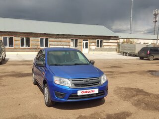 2017 Lada (ВАЗ) Granta I, синий, 440000 рублей, вид 1