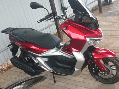 2025 Мотомир Tracer ADV, красный, 125000 рублей, вид 5