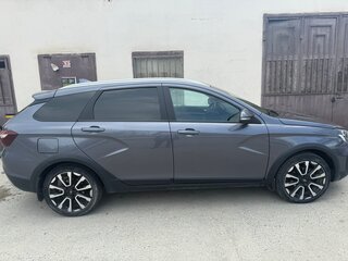 2022 Lada (ВАЗ) Vesta SW Cross Предсерийная I Рестайлинг (NG), серый, 1480000 рублей, вид 4