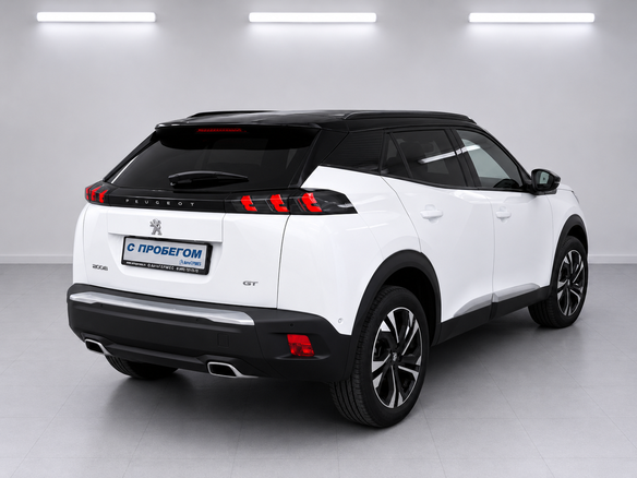2021 Peugeot 2008 6AT II, белый - вид 3