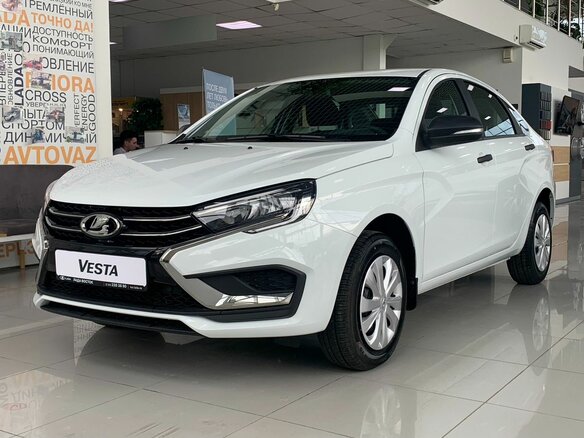 2025 Lada (ВАЗ) Vesta I Рестайлинг (NG), серебристый, 1565000 рублей