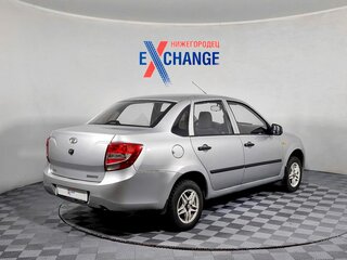 2013 Lada (ВАЗ) Granta I, серебристый, 204000 рублей, вид 5