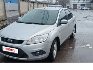 2010 Ford Focus II Рестайлинг, серебристый, 640000 рублей, вид 3