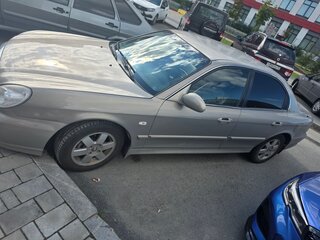 2008 Hyundai Sonata ТагАЗ IV (EF) Рестайлинг, бежевый, 350000 рублей, вид 2