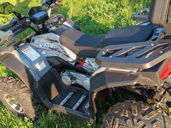2025 Loncin XWolf 200, серый, 180000 рублей - вид 1