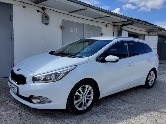 2014 Kia Ceed II, белый - вид 9