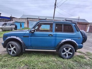 2011 Lada (ВАЗ) 2121 (4x4) I Рестайлинг, синий, 400000 рублей, вид 2