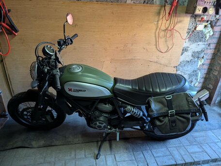 2015 Ducati Scrambler 800, зелёный, 550000 рублей, вид 2