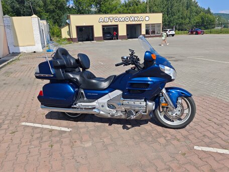 2007 Honda GL 1800 Gold Wing, синий, 900000 рублей, вид 4
