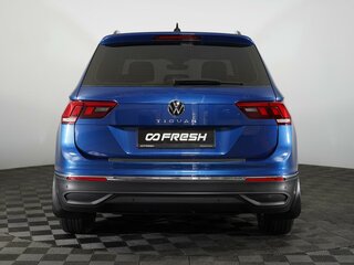2021 Volkswagen Tiguan II Рестайлинг, синий, 2370000 рублей, вид 4
