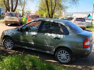 2008 Lada (ВАЗ) Kalina I, серый, 120000 рублей, вид 4
