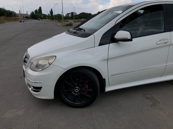 2008 Mercedes-Benz B-Класс 150 I (W245) Рестайлинг, белый, 850000 рублей - вид 3