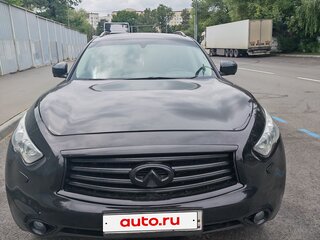2013 Infiniti FX37 II (S51) Рестайлинг, чёрный, 1600000 рублей, вид 1