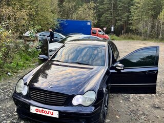 2002 Mercedes-Benz C-Класс 200 II (W203), фиолетовый, 640000 рублей, вид 2