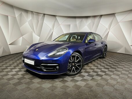 2021 Porsche Panamera 4 Sport Turismo II Рестайлинг, синий, 8100000 рублей, вид 1
