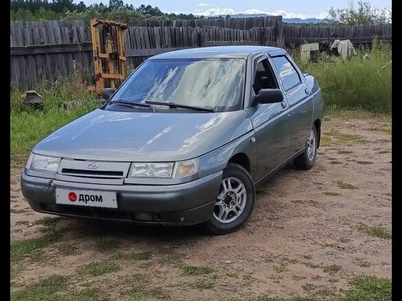 2005 Lada (ВАЗ) 2110, серый, 190000 рублей