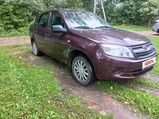 2014 Lada (ВАЗ) Granta I, пурпурный, 350000 рублей, вид 1