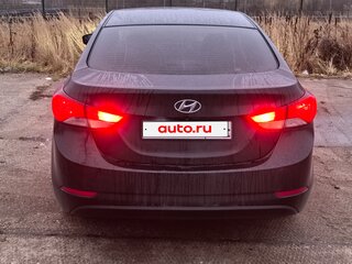 2015 Hyundai Elantra V (MD) Рестайлинг, чёрный, 999990 рублей, вид 4