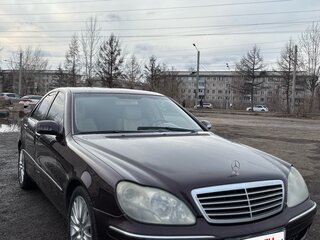 2003 Mercedes-Benz S-Класс 430 IV (W220) Рестайлинг, фиолетовый, 850000 рублей, вид 4