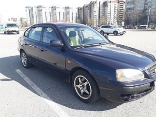 2003 Hyundai Elantra III (XD2) Рестайлинг, синий, 310000 рублей, вид 2