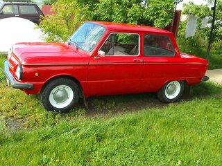 1988 ЗАЗ 968 М, красный, 400000 рублей, вид 5