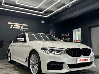 2019 BMW 5 серии 530i xDrive VII (G30/G31/G38), белый, 3880000 рублей, вид 1