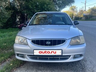 2005 Hyundai Accent ТагАЗ II, серебристый, 370000 рублей, вид 1