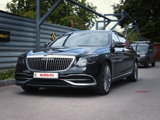 2020 Mercedes-Benz Maybach S-Класс 450 I (X222) Рестайлинг, чёрный, 6000000 рублей, вид 2
