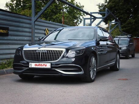 2020 Mercedes-Benz Maybach S-Класс 450 I (X222) Рестайлинг, чёрный, 6000000 рублей, вид 2