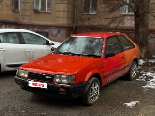 1985 Mazda Familia V (BF), красный, 150000 рублей, вид 1