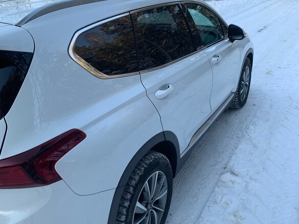 2019 Hyundai Santa Fe IV, белый, 2220000 рублей - вид 17