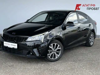 2021 Kia Rio IV Рестайлинг, чёрный, 1560000 рублей, вид 1