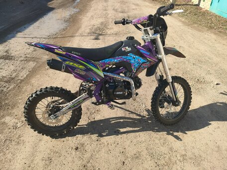 2025 BSE MX 125, фиолетовый, 80000 рублей, вид 1