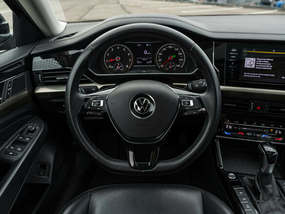 2020 Volkswagen Passat (North America and China), чёрный - вид 9