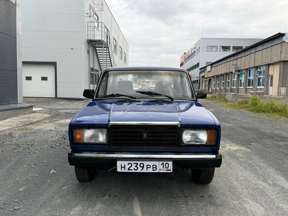 2005 Lada (ВАЗ) 2107, синий - вид 1