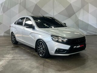2016 Lada (ВАЗ) Vesta I, серебристый, 999000 рублей, вид 3
