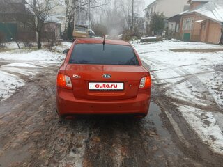 2009 Kia Rio II Рестайлинг, красный, 430000 рублей, вид 3