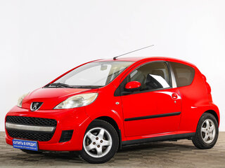 2010 Peugeot 107 I Рестайлинг, красный, 599000 рублей, вид 3