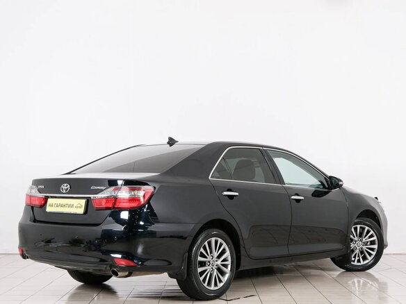 2016 Toyota Camry VII (XV50) Рестайлинг, чёрный - вид 5
