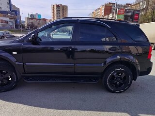 2007 Kia Sorento I Рестайлинг, чёрный, 1050000 рублей, вид 4