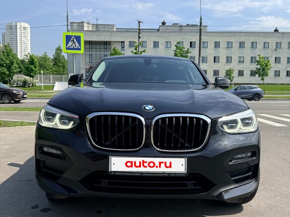 2019 BMW X4 30i II (G02), чёрный, 4400000 рублей - вид 1