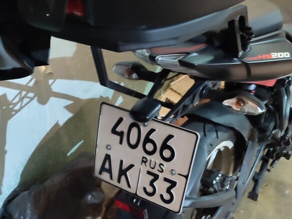 2021 Bajaj Pulsar NS 200, красный, 175000 рублей - вид 14