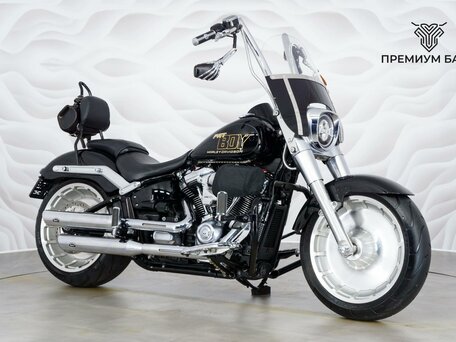 2017 Harley-Davidson Fat Boy, чёрный, 1779000 рублей, вид 5