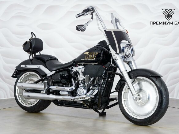 2017 Harley-Davidson Fat Boy, чёрный, 1779000 рублей - вид 4