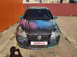 2008 Volkswagen Golf GTI V, чёрный, 750000 рублей, вид 1