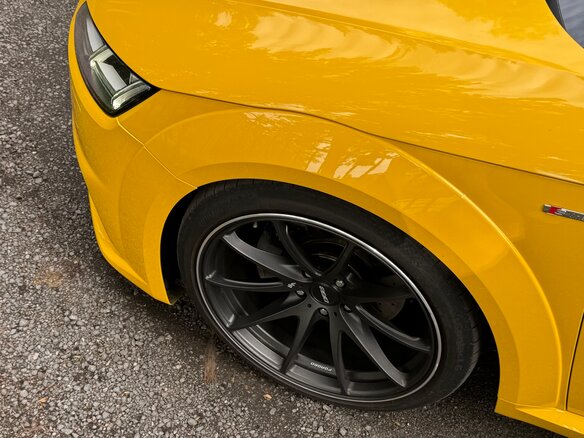 2015 Audi TT III (8S), жёлтый, 3800000 рублей - вид 6